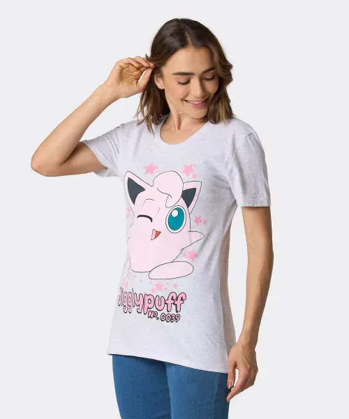 Playera de Licencia Pokemon de  Dama