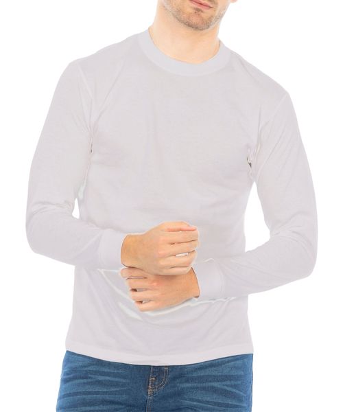Playera Heavy Manga Larga de Caballero