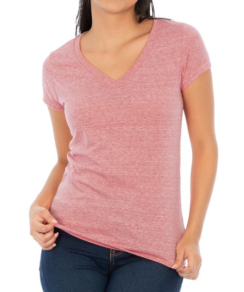 Playera Snow Cuello V de Dama