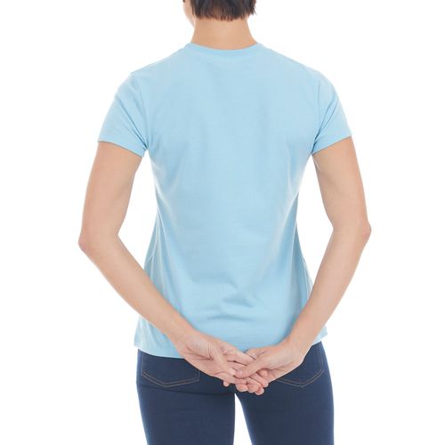 Playera Manga Corta Cuello Redondo Dama