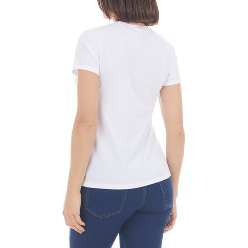 Playera Manga Corta Cuello Redondo Dama