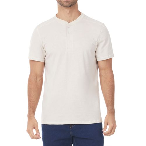 Playera Henley de Caballero